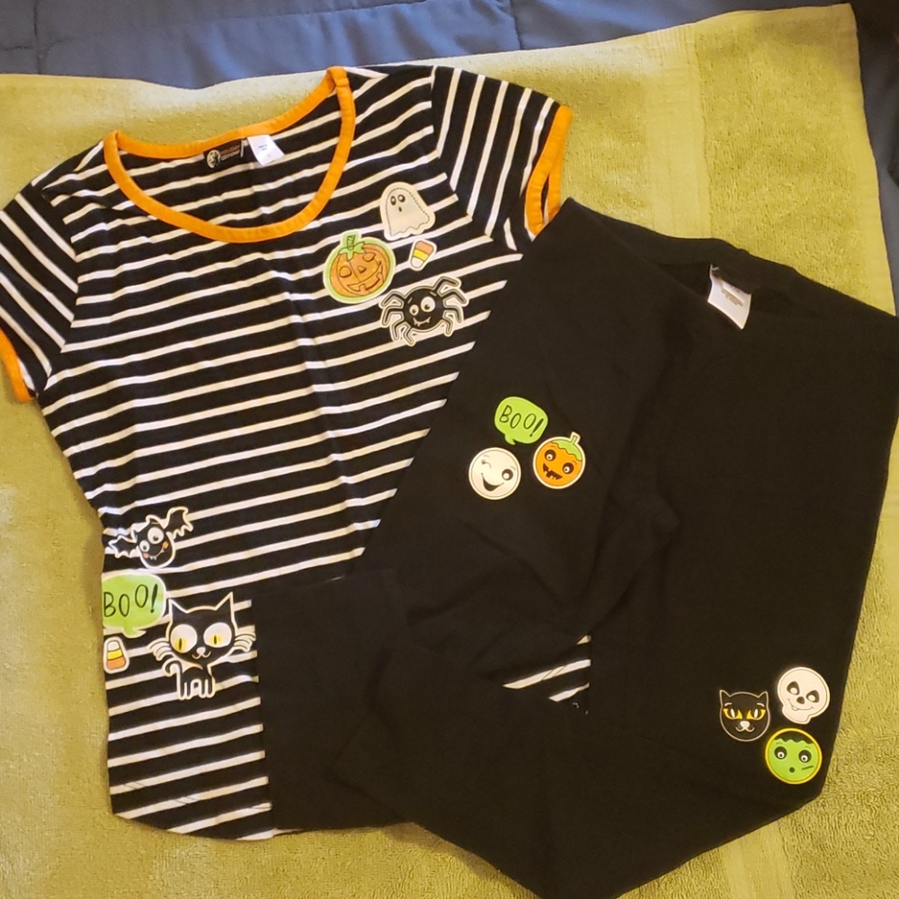 Girls Halloween 2 piece set